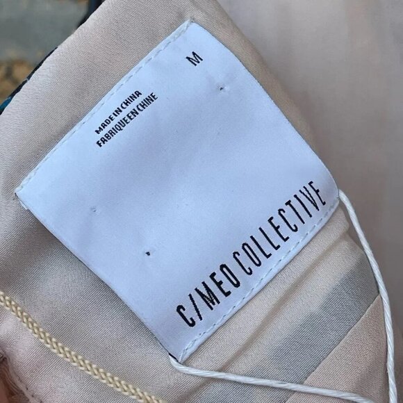 C/meo temptation blush paisley mini dress medium - Picture 13 of 16